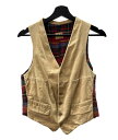 【中古】 マックレガー McGREGOR 30s 30年代 Vintage ヴィンテージ コーデュロイ フランネル ワーク 筆記体タグ サイズ 38 ベスト チ...