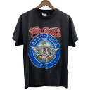 【中古】ヴィンテージ vintage 80's Aerosmith Pump Tour T Shirt Brockum Body USA製 Tシャツ ブラック Lサイズ 201MT-3690 VB(4)