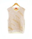 【中古】シュプリーム SUPREME 22SS Stripe Sweater Vest ストライプ セーター ベスト ニット ベスト ベージュ Mサイズ 103...