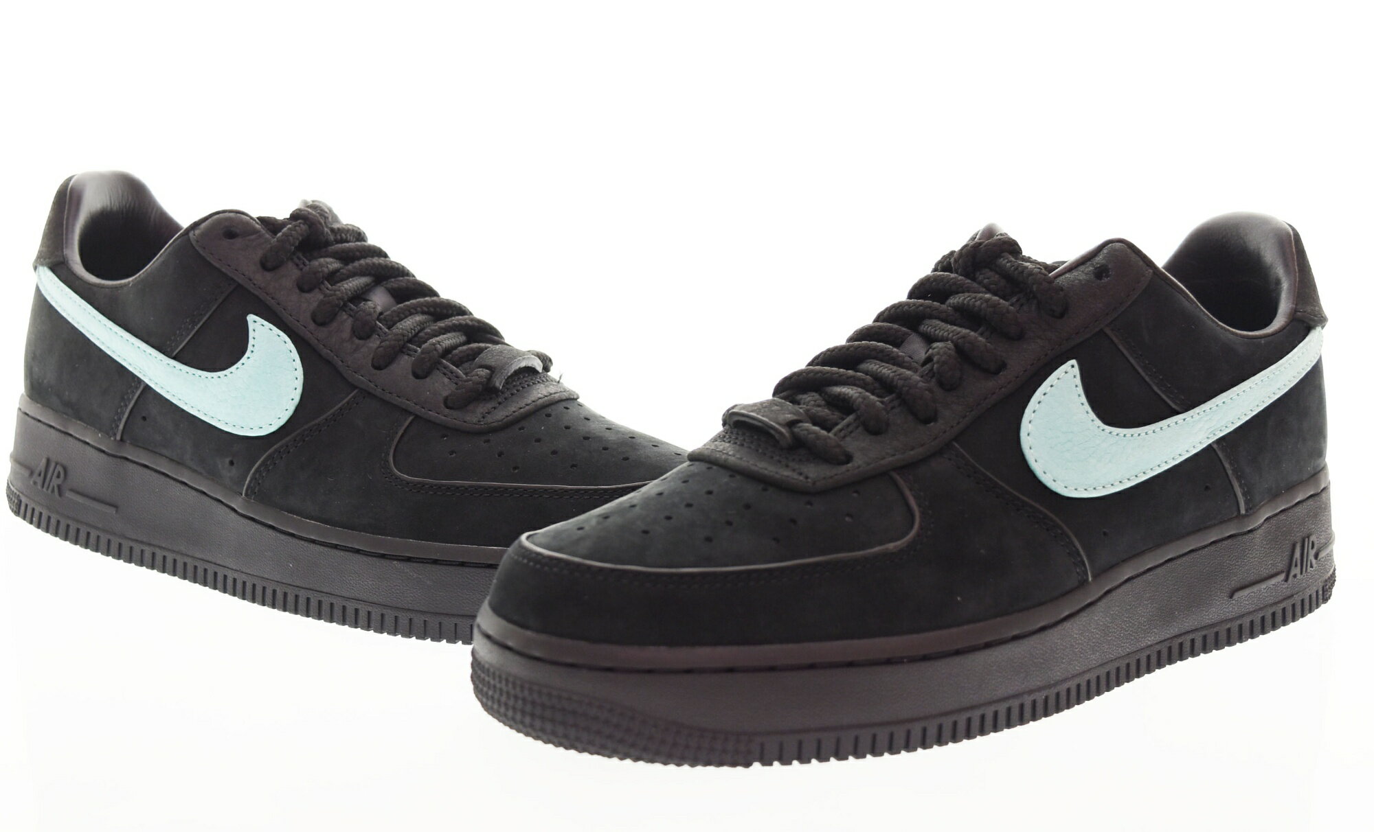 【中古】ナイキ NIKE Tiffany & Co. ティファニー Air Force 1 Low 1837 エアフォース1 ロー 1837 スニーカー 黒 D...