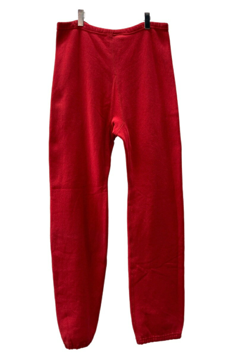 【中古】 チャンピオン Champion 90s 90年代 リバースウィーブ スウェットパンツ USA製 刺繍タグ LAFD Vintage ヴィンテージ 赤 プリント ボトムスその他 レッド Lサイズ 104MB-192