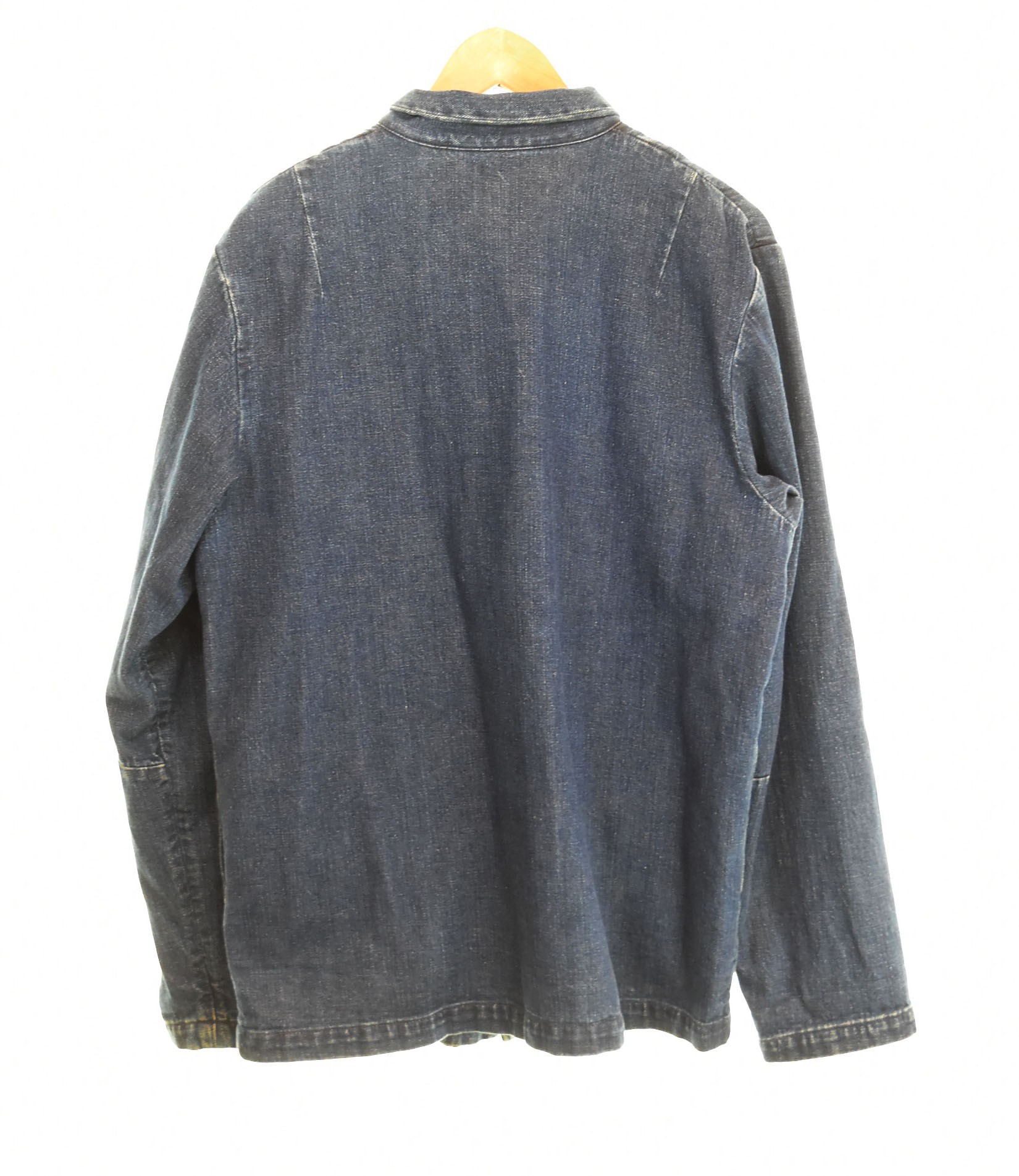 【中古】アールバイ フォーティファイブアールピーエム R by 45rpm DENIM COVERALL デニム カバーオール 3 ジャケット ブルー 103MT-2373