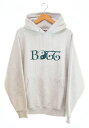 【中古】ボット BoTT 23AW 2Y HOODIE コットンフーディー 刺繍ロゴ 233BoTT18 パーカ グレー LLサイズ 103MT-2416(4)