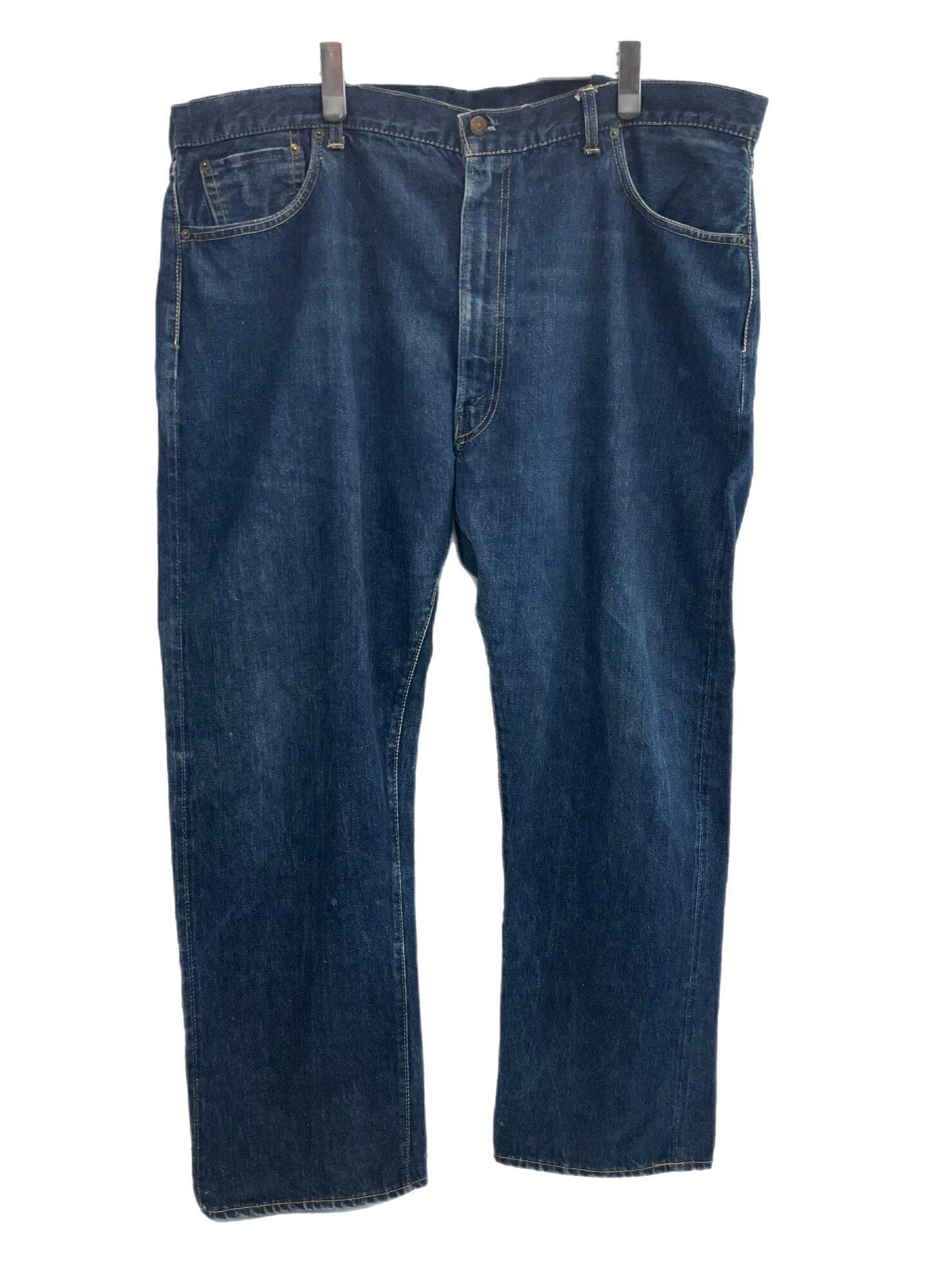 【中古】リーバイス Levi's 60’s 60年代 551ZXX ボタン裏K刻印 紙パッチ ギャラなし センターオンセット 隠しリベットなし GRIPPER ...