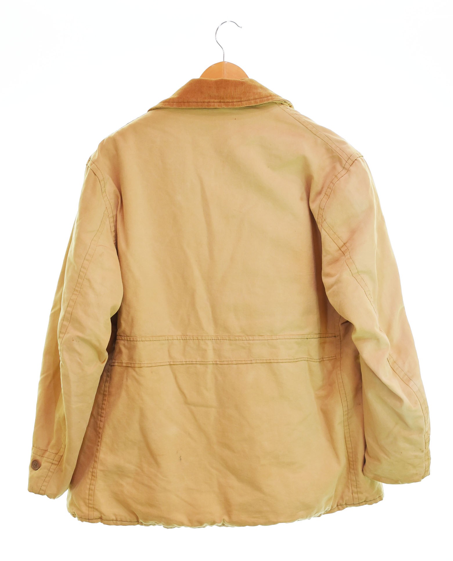 【中古】ヴィンテージ Vintage 30s~40s 30's 40's HERCULES 巨人タグ ヘラクレス ダブルブレスト マッキーノジャケット 裏地ブランケット ジャケット ベージュ 103MT-2475