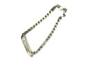 【中古】グッチ GUCCI Gロゴ スモール カットアウト Gモチーフ チェーン シルバー SV925 レディースジュエリー・アクセサリー ブレスレット シルバー 101goods-188