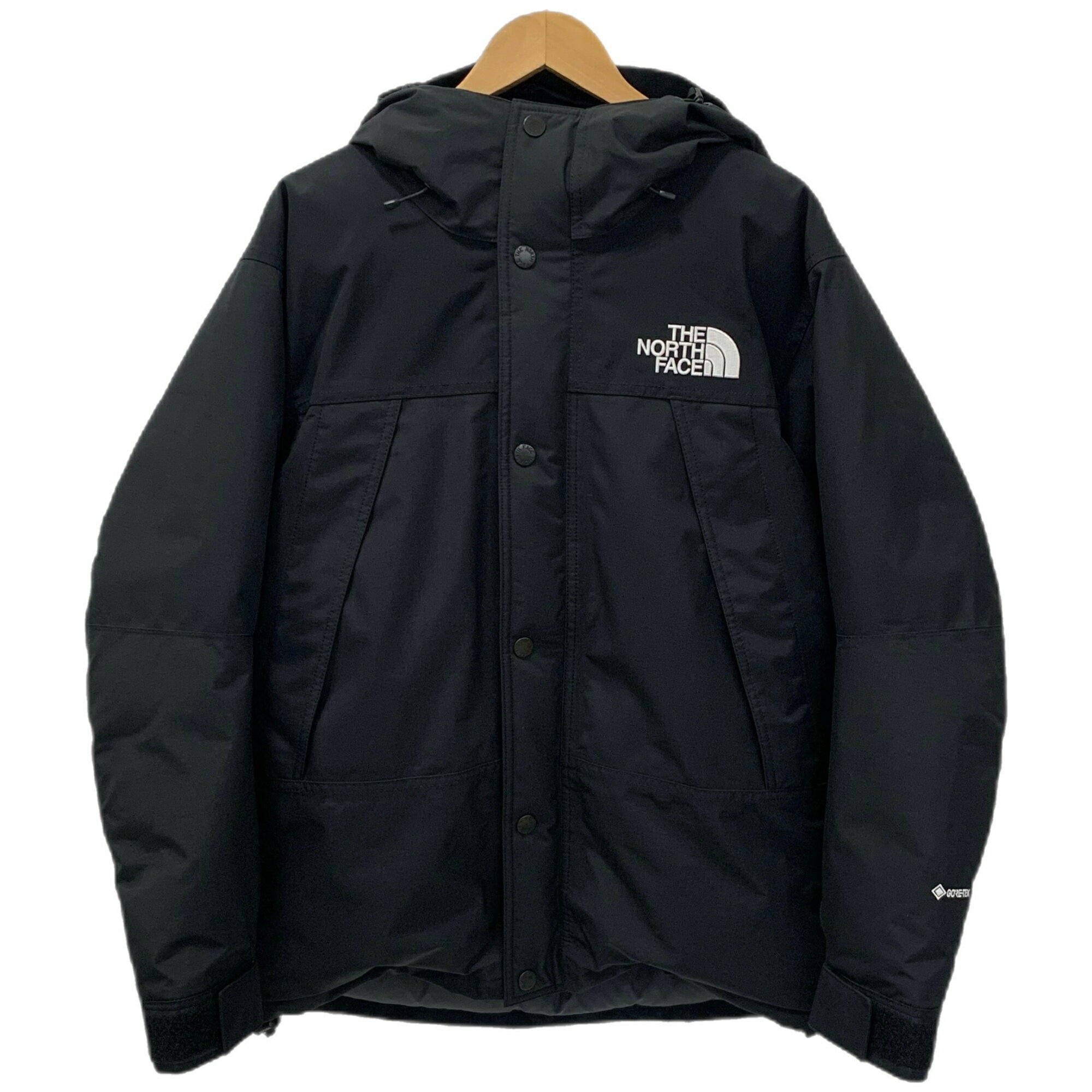 【中古】ノースフェイス THE NORTH FACE マウンテンダウンジャケット Mountain Down Jacket ゴアテックス GORE-TEX ND91930 ブラック Mサイズ 201MT-3991