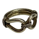 【中古】インディアンジュエリー INDIAN JEWELRY Horse Whisper Ring Steve Arviso 12号 メンズジュエリー・アクセサリー 指輪・リング シルバー 201goods-669 VB