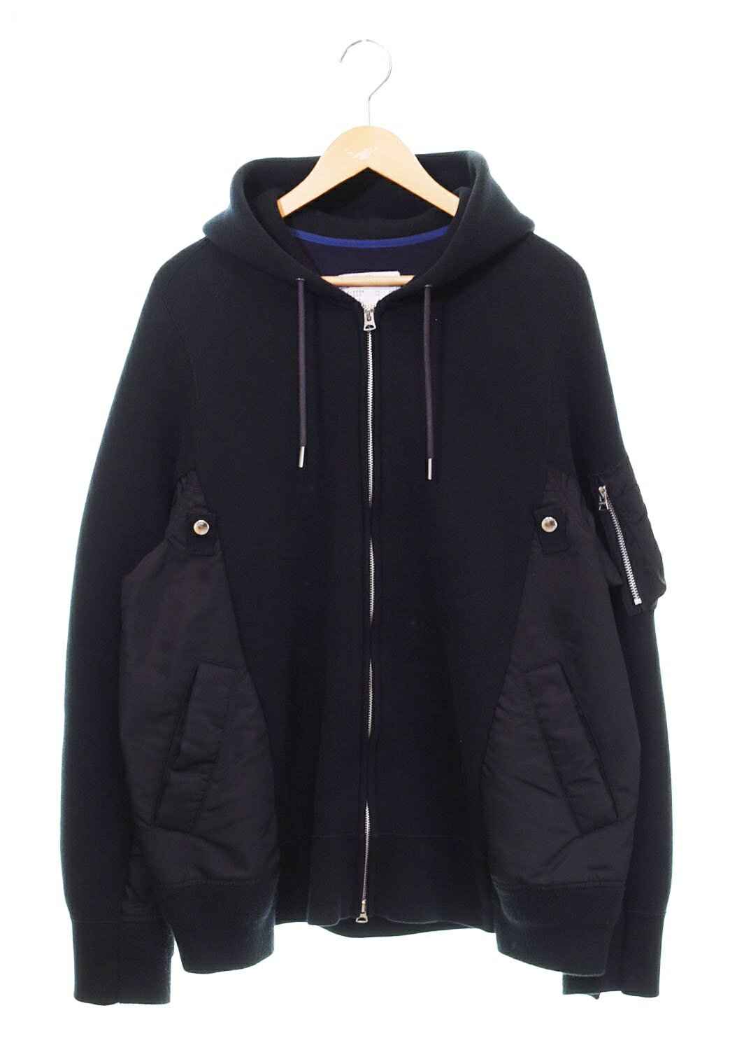 sacai サカイ パーカー 黒 1(S位) 0303925Y0178 楽天市場】sacai ma-1(パーカー|トップス):メンズ