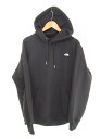 【中古】ノースフェイス THE NORTH FACE SMALL LOGO HEATHER SWEAT HOODIE スモールロゴヘザースウェットフーディ スウェットパーカー NT62342 パーカ ブラック Lサイズ 103MT-2679