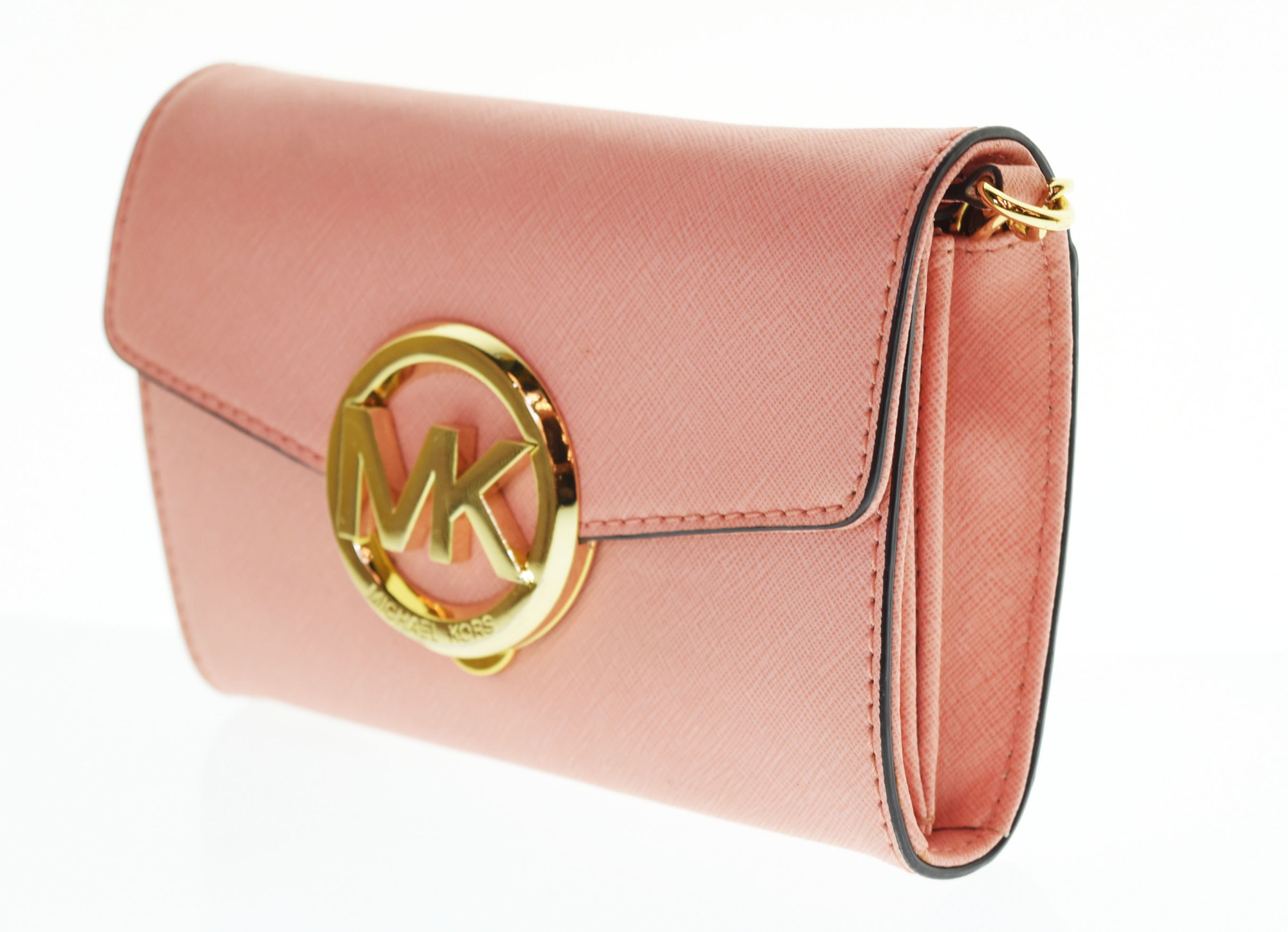 【中古】マイケル・コース MICHAEL KORS チェーンショルダー ショルダーバッグ ピンク バッグ レディー..