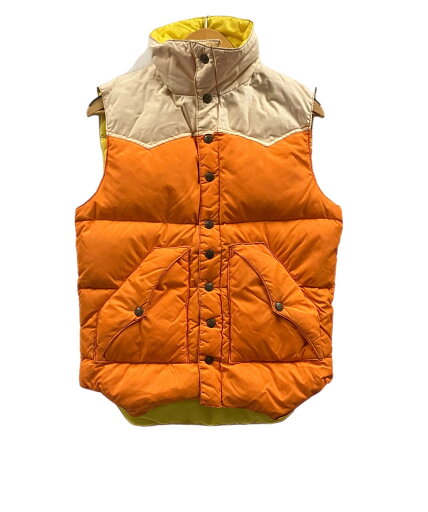 【中古】パウダーホーン マウンテニアリング POWDERHORN MOUNTAINEERING 70's~80’s 70~80年代 ハイネック ダウンベスト ウエスタンヨーク 2トーン 切替デザイン VINTAGE ヴィンテージ ベスト オレンジ Sサイズ 101MT-4623 【中古】パウダーホーン マウンテニアリング POWDERHORN MOUNTAINEERING 70's~80’s 70~80年代 ハイネック ダウンベスト ウエスタンヨーク 2トーン 切替デザイン VINTAGE ヴィンテージ ベスト オレンジ Sサイズ 101MT-4623