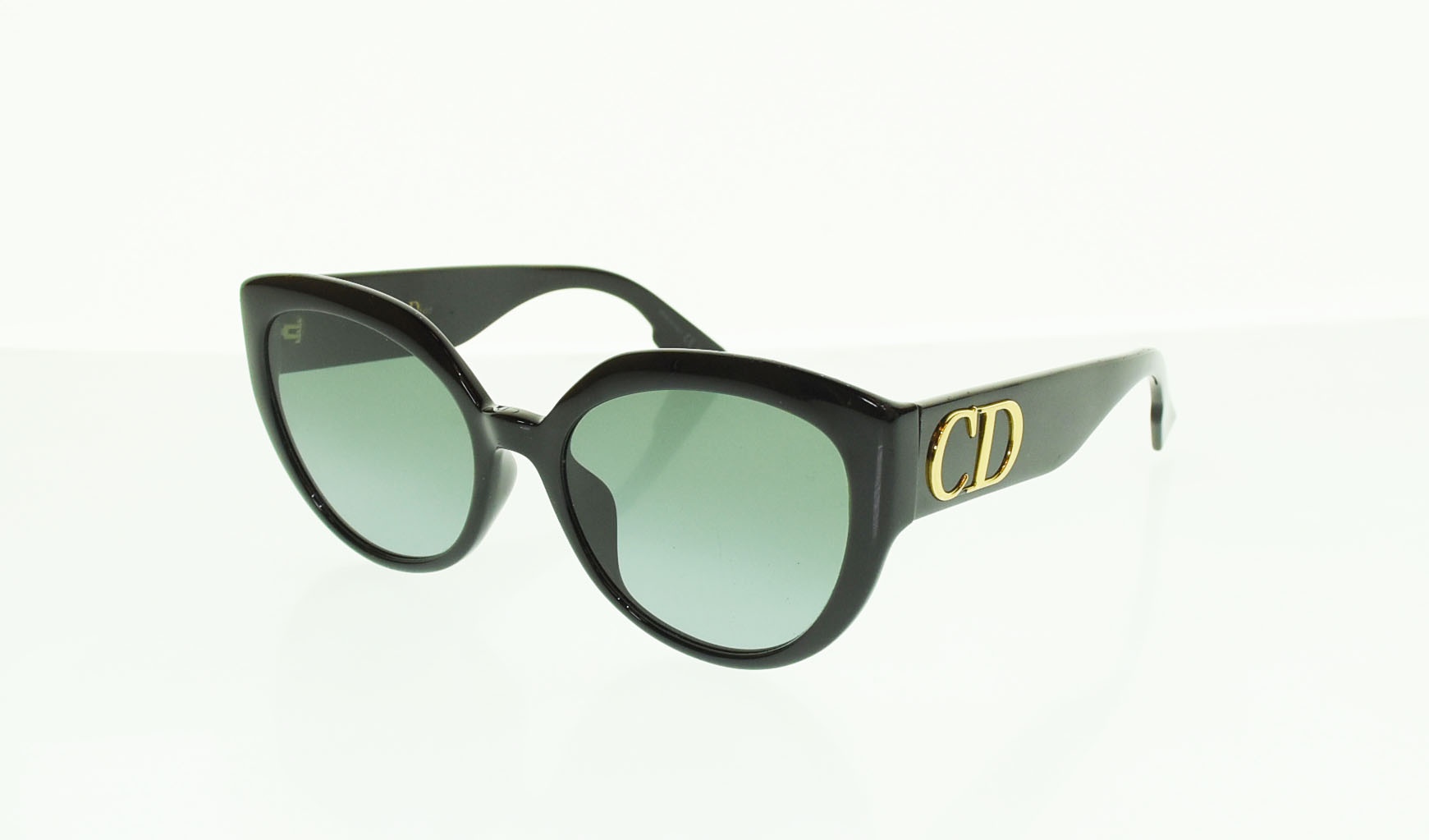 【中古】クリスチャンディオール Christian Dior DDiorF 80711 サングラス56□19 眼鏡・サングラス サングラス ブラック 103G-161