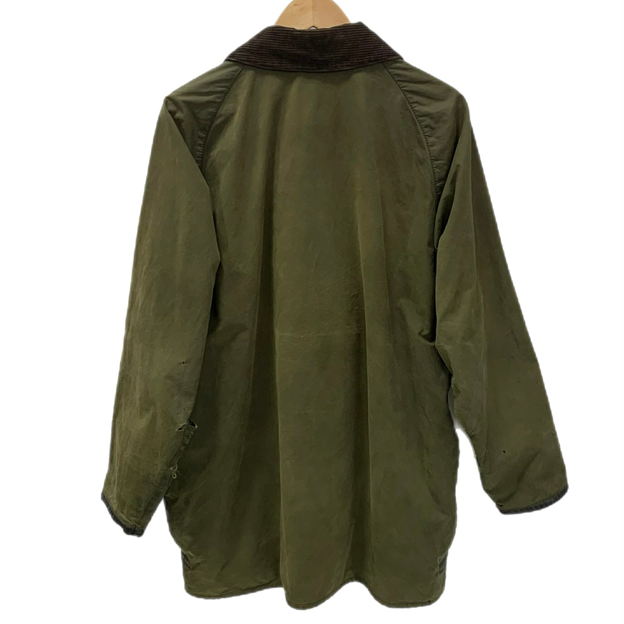 【中古】バブアー BARBOUR ビューフォート Beaufort ジャケット グリーン 201MT-4452