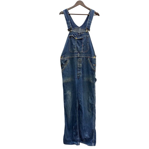 【中古】ヴィンテージ vintage 50's~ BLUE BELL ローバック つなぎ・オーバーオール ブルー 201MB-1095 VB 【中古】ヴィンテージ vintage 50's~ BLUE BELL ローバック つなぎ・オーバーオール ブルー 201MB-1095 VB