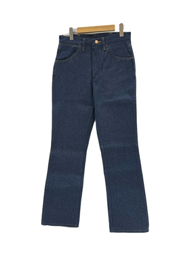 【中古】ラングラー Wrangler DEAD STOCK デッドストック 945NAV ブーツカット フレアデニム ジーンズ 濃紺 945NAV デニム ブルー 30×32 101MB-724