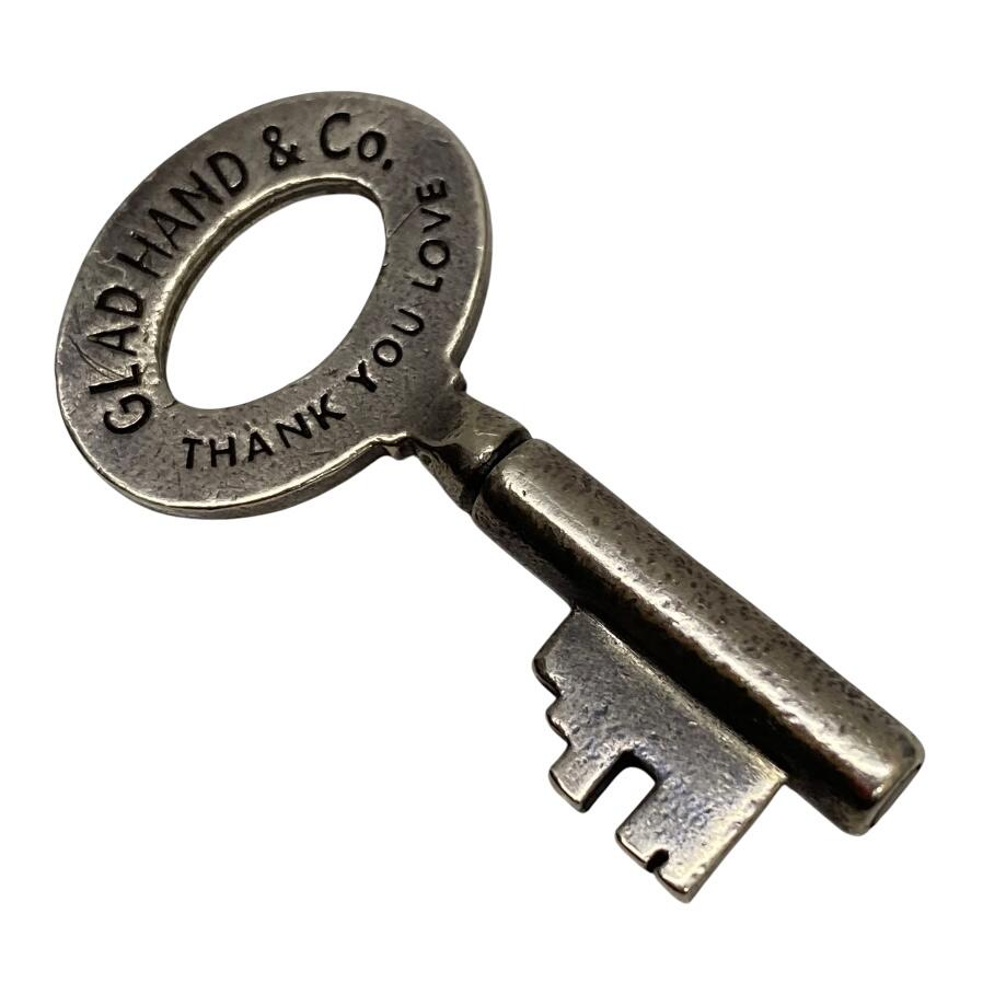 【中古】グラッドハンド GLADHAND & Co. ペンダントトップ Key Top 鍵 STERLING SILVER メンズジュエリ..