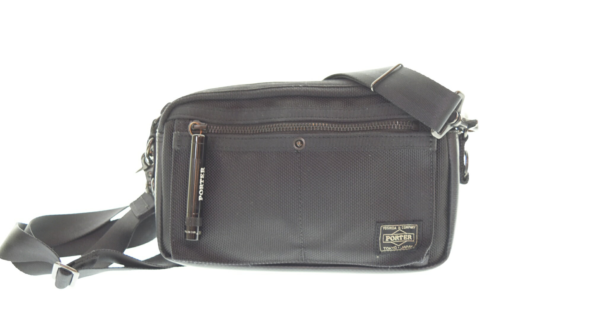 【中古】ポーター PORTER 吉田カバン HEAT SHOULDER BAG ヒート ショルダーバッグ バッグ メンズバッグ..