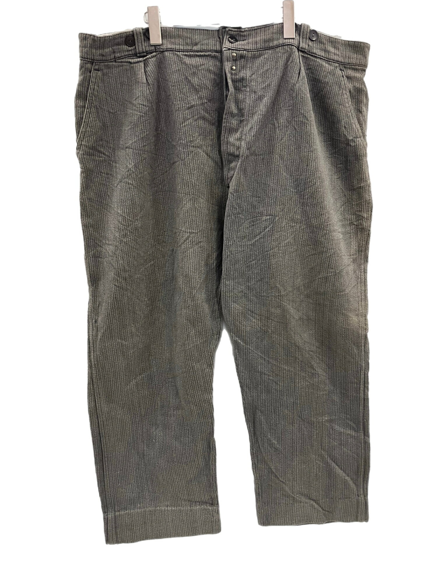 【中古】ヴィンテージ vintage 50's 50年代 EURO ユーロワーク VETEMENTS MONS ピケ ワークパンツ ごま..