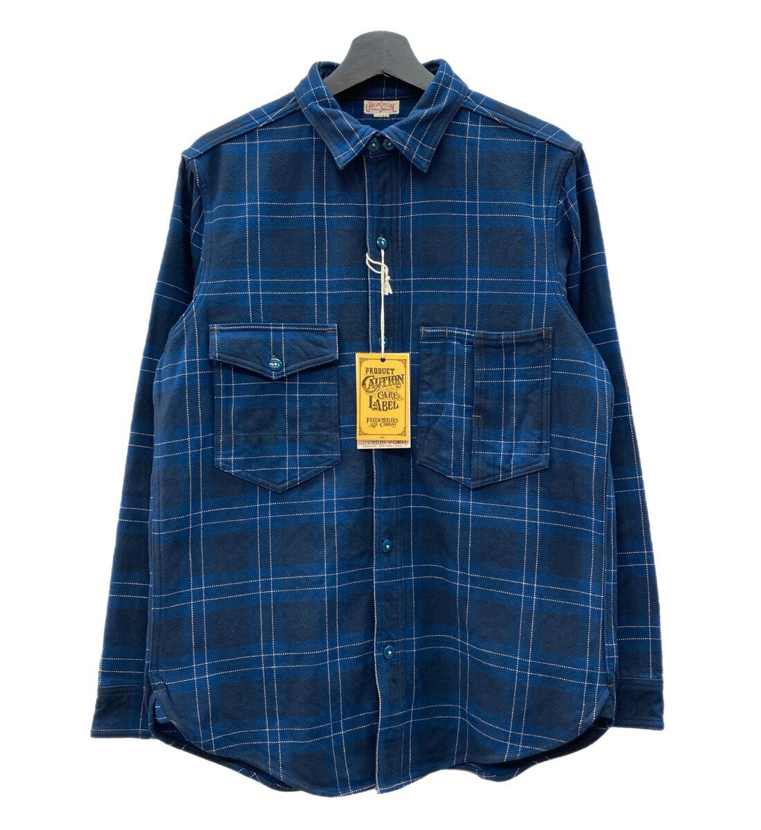 【中古】 フリーホイーラーズ FREEWHEELERS UNION SPECIAL OVERALLS ブライストン メカニックシャツ 19..