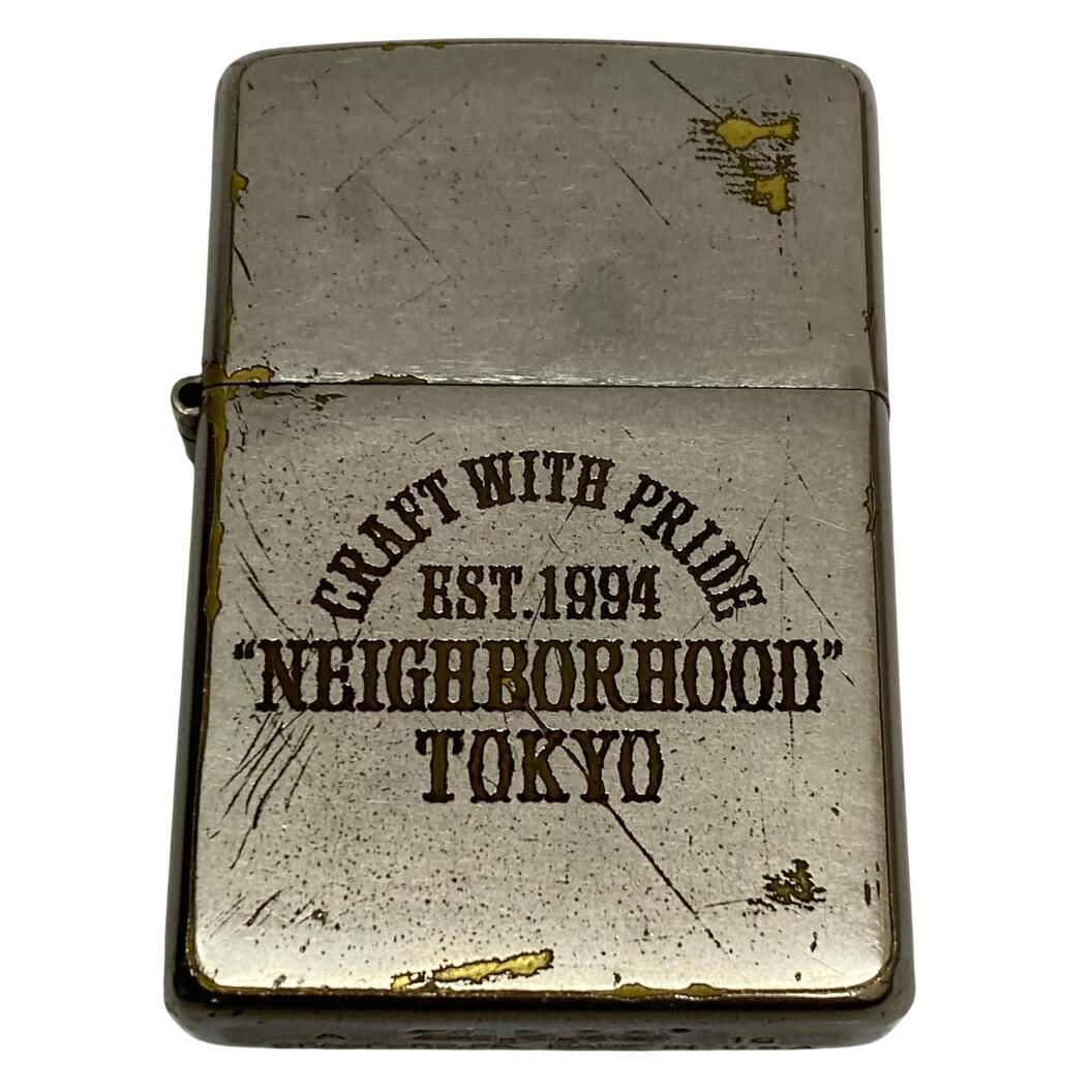 【中古】ネイバーフッド NEIGHBORHOOD ZIPPO ジッポ エイジング加工 USA製 メンズジュエリー・アクセサ..