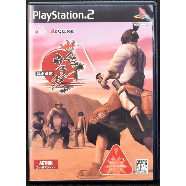 【中古】 PS2 サムライウエスタン 活劇侍道 ケース・説明書付 プレステ2 ソフト