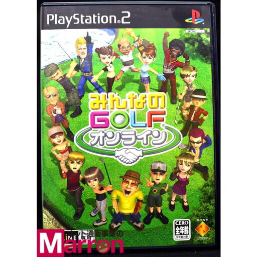 【中古】 PS2 みんなのGOLFオンライン ケース・説明書付 プレステ2 ソフト 【中古】 PS2 みんなのGOLFオンライン ケース・説明書付 プレステ2 ソフト