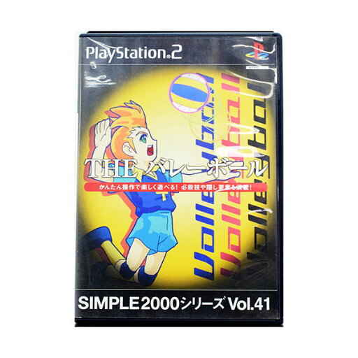 【中古】 PS2 THE バレーボール ケース・説明書付 プレステ2 ソフト 【中古】 PS2 THE バレーボール ケース・説明書付 プレステ2 ソフト