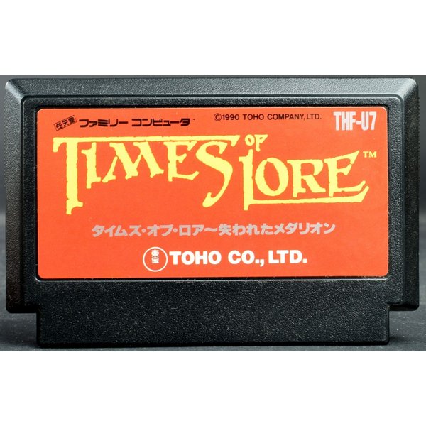 【中古】 FC タイムズ オブ ロア 失われたメダリオン [Aランク] ソフトのみ ファミコン TIMES OF LORE