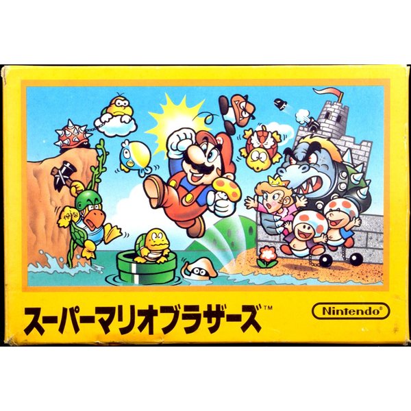 【中古】 FC スーパーマリオブラザーズ 箱説付 ファミコン ソフト