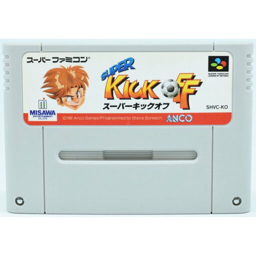 【中古】 SFC スーパーキックオフ ソフト スーパーファミコン 【中古】 SFC スーパーキックオフ ソフト スーパーファミコン