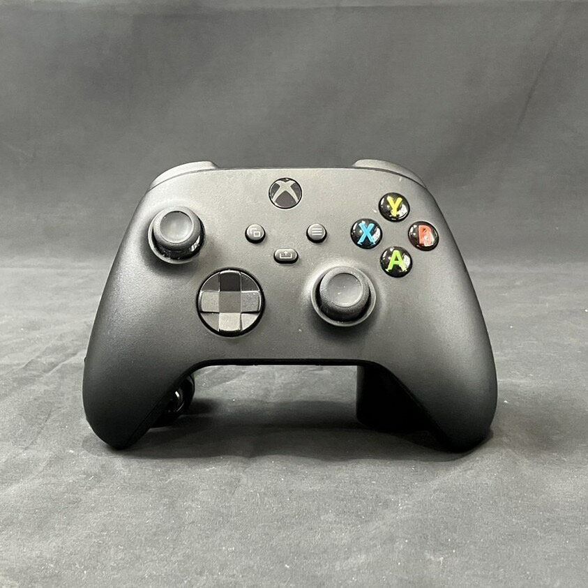 【中古】 Xbox エックスボックス ワイヤレス コントローラー カーボン ブラック QAT-000 ...