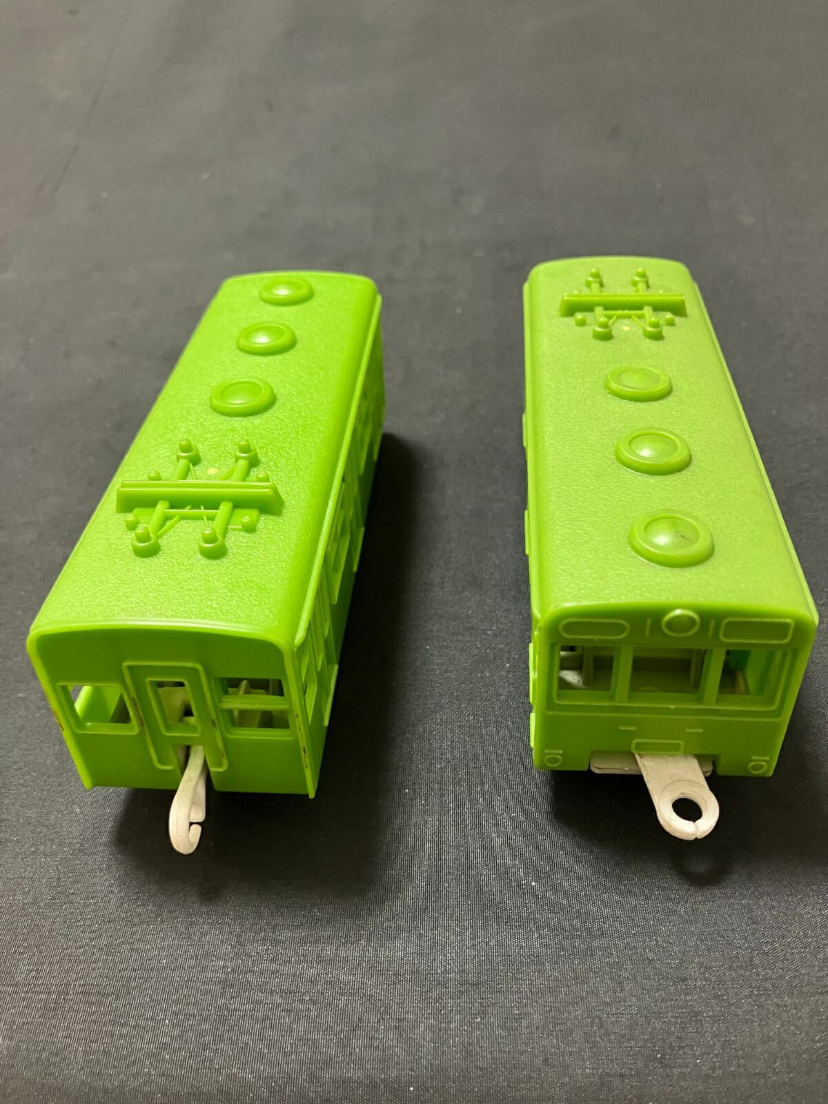 【中古】 タカラトミー プラレール 電車 鉄道 103系 山手線 中間線 日本製 ウグイス色 （CF2）