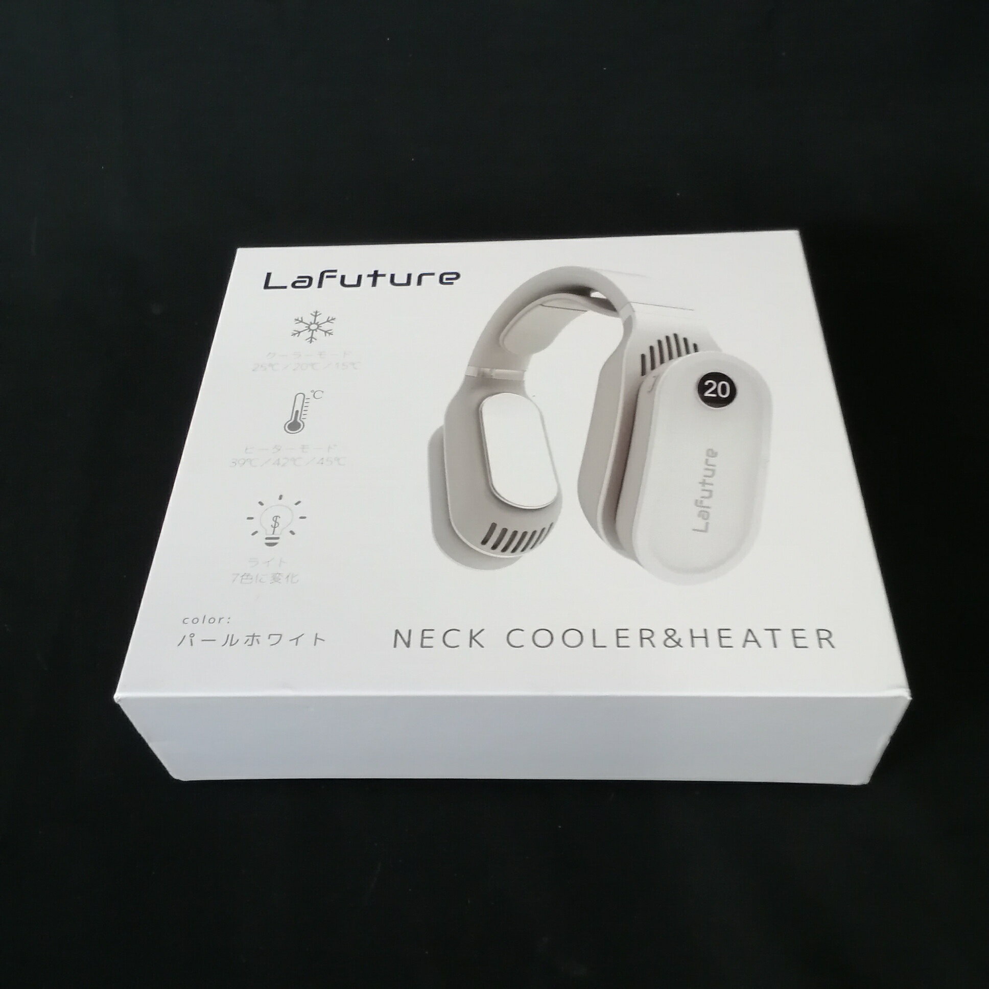 【中古】 LaFuture ネッククーラー&ヒーター パールホワイト lff-1602(BM19)