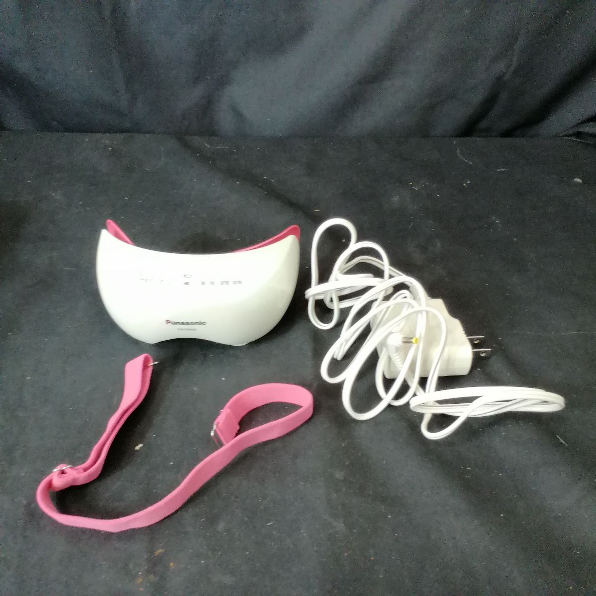 【中古】 Panasonic パナソニック 目もとエステ EH-SW50-P ピンク じんわりスチーム 温感ヒーター 目もと専用エステ機器 保湿 リズムタッチ ...