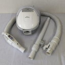 【中古】 HITACHI 日立 掃除機 CV-VP5 W ホワイト 軽量 紙パック式 ハイパワー 530W キャニスター型クリーナー 小型 2015年製 紙パック式クリーナー (EB2)