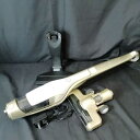 【中古】 AQUA アクア コードレススティッククリーナー AQC-LX1F(N) シャンパンゴールド サイクロン式 充電式 掃除機 ハンディクリーナー (EA4)