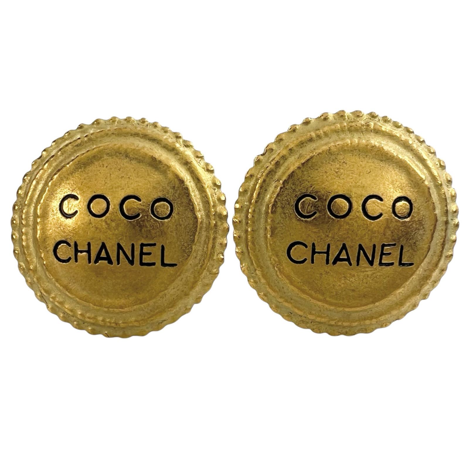 CHANEL シャネル イヤリング/メッキ ゴールド レディース