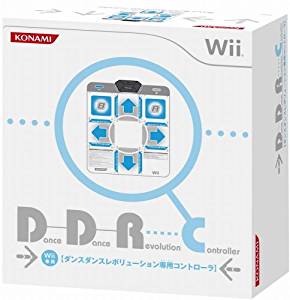 【送料無料】【中古】Wii Wii用 ダンス ダンス レボリューション コントローラ マットコントローラー（箱説付き）