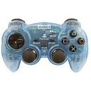 【送料無料】【中古】PS プレイステーション アナログ振動パッド クリアブルー コントローラー プレステ