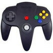 【送料無料】【中古】N64 任天堂64 コントローラーBros.ブラック N64 ブロス（箱説付き）