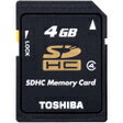 【送料無料】【中古】3DS 東芝 SDHCメモリカード 4GB class4 Wii 3DS