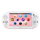 【送料無料】【中古】PlayStation (R) Vita Wi-Fiモデル ライトピンク/ホワイト（PCH-2000）本体 プレイステーション ヴィータ