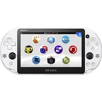 【送料無料】【中古】PlayStation Vita Wi-Fiモデル グレイシャー・ホワイト(PCH-2000ZA22) プレイステーション