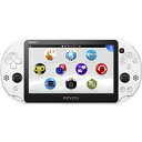 【送料無料】【中古】PlayStation Vita Wi-Fiモデル グレイシャー ホワイト(PCH-2000ZA22) 本体