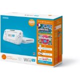 【送料無料】【中古】Wii U すぐに遊べるファミリープレミアムセット(シロ) 白 任天堂 本体（マリオU、パーティーU内蔵）（箱説付き）