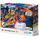 【送料無料】【中古】Wii U プレミアムセット shiro (WUP-S-WAFC) シロ 白 任天堂 本体（スプラトゥーン内蔵）（箱説付き）