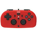 【送料無料】【中古】PS4 PlayStation 4 ワイヤードコントローラーライト for PS4 レッド ホリ