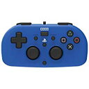 【送料無料】【中古】PS4 PlayStation 4 ワイヤードコントローラーライト for PS4 ブルー ホリ PS4-099(箱説付き)