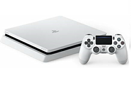 【送料無料】【中古】PS4 PlayStation 4 グレイシャー ホワイト 500GB (CUH-2200AB02) プレステ4 （箱説付き）